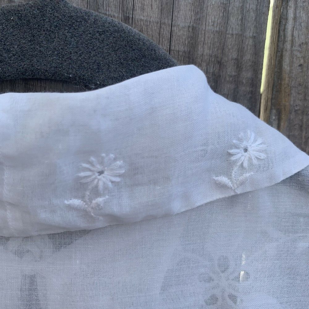 Vintage 1930s White Organdy Wedding Dress - Picture 12 of 12